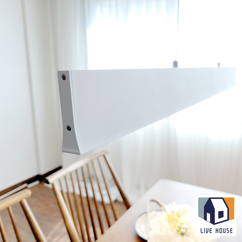 일자 LED 식탁등 주방조명 900 블랙 - 상세 이미지 4