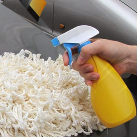 차량 외관  먼지털이개 광택 오일 간편 세차 스프레이