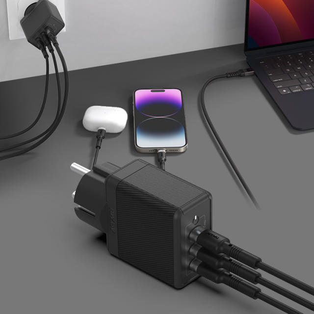 USB PD 75W PPS GaN 접지 멀티 초고속 충전기 GE920
