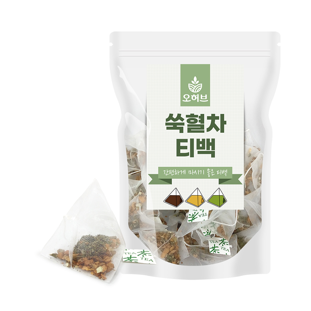 쑥청혈차 쑥혈차 티백 25개입 - 상품 이미지