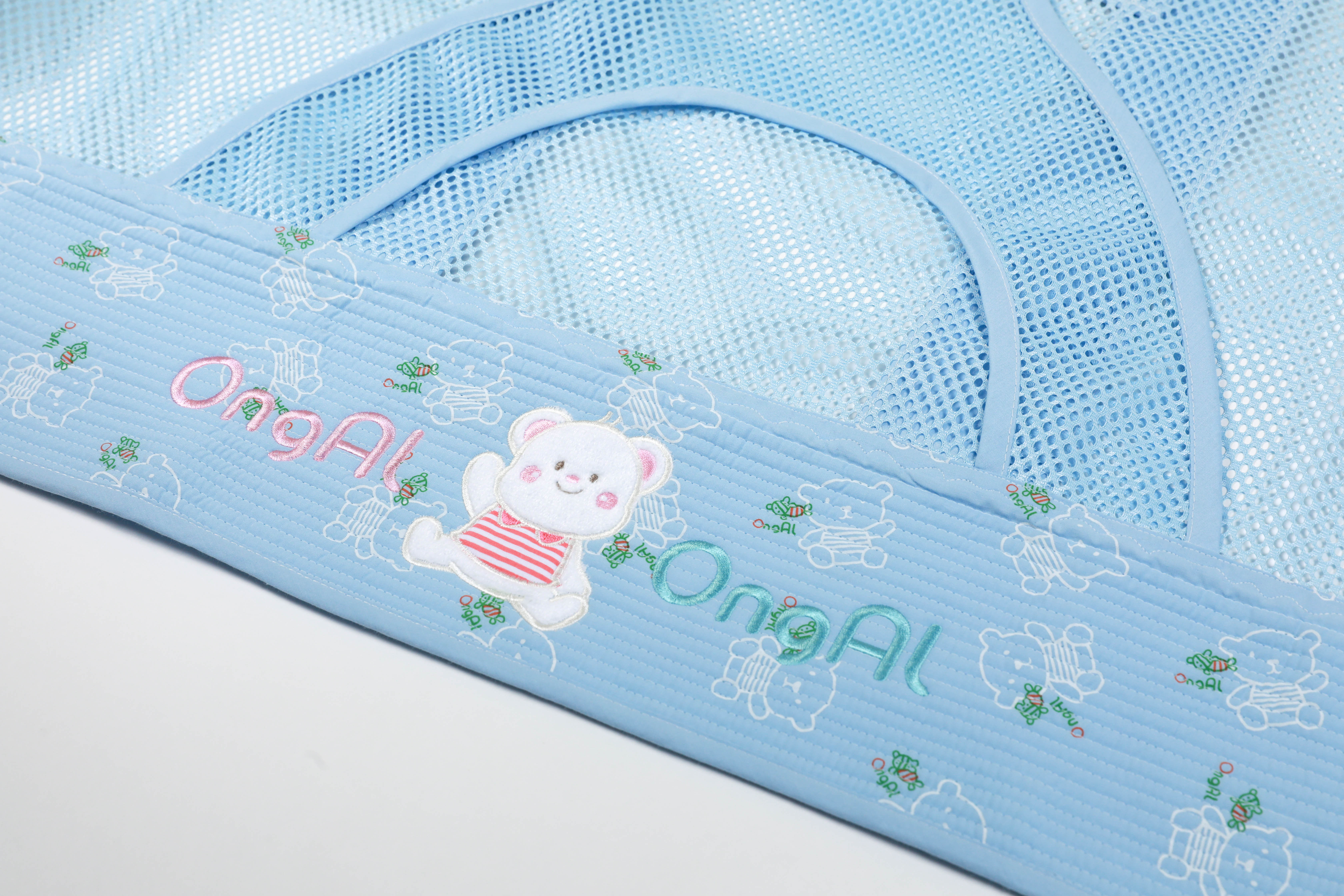 옹알옹알 여름 시원한 망사 아기포대기 어부바 포대기