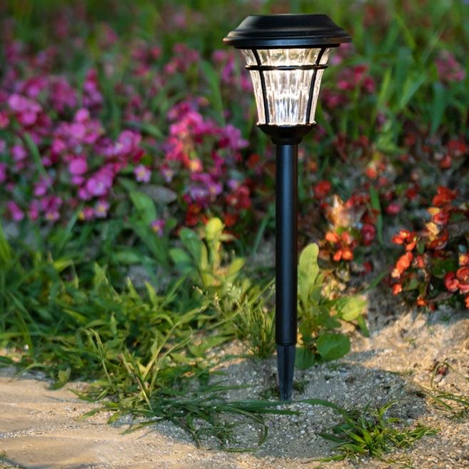 태양광 LED문주등 원형잔디등 쏠라LED - 상품 이미지