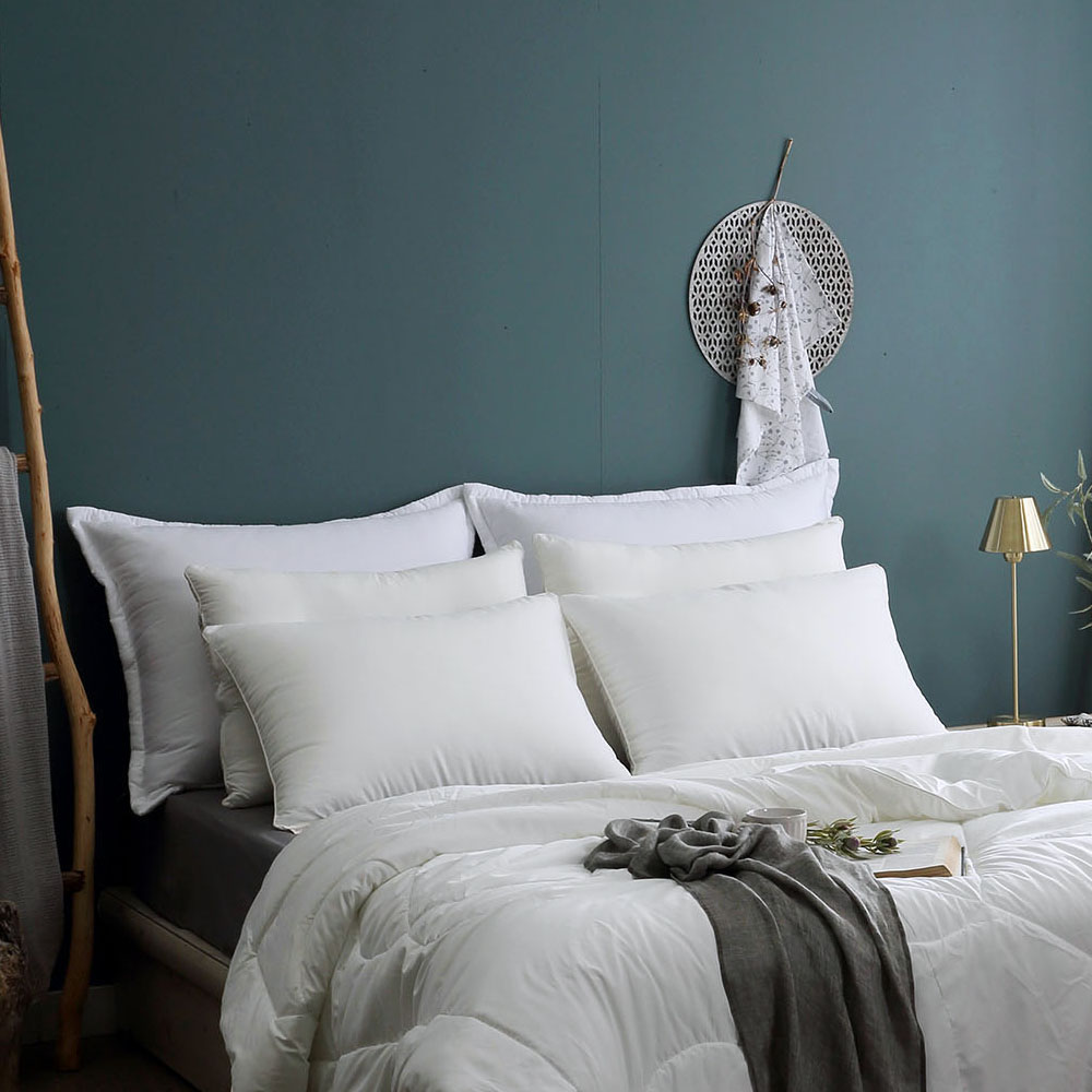 마이크로화이바 호텔베개솜 푹신한 어린이 낮은 숙면베개 효성가공 알러지케어원단 휴비스솜