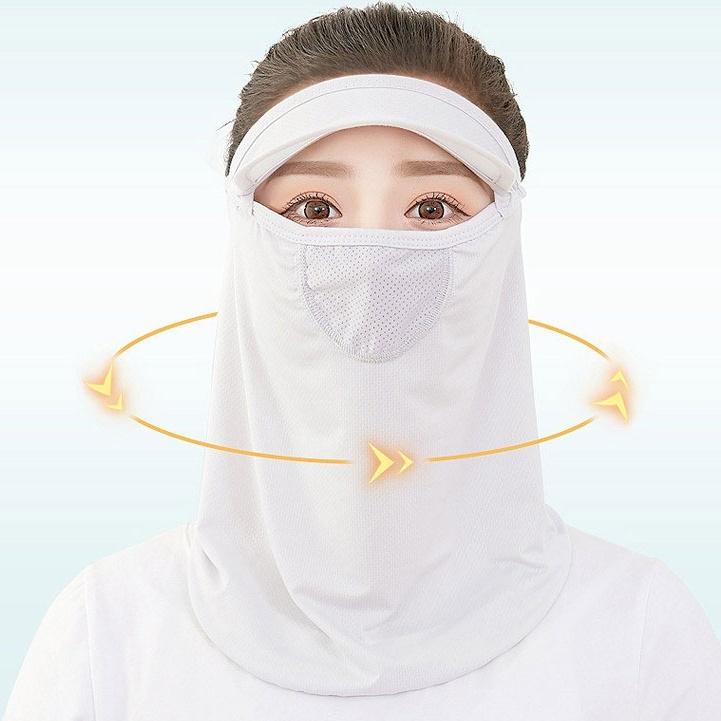 얼굴전체마스크 운동용마스크 스포츠용 자전거용 여름골프마스크 - 상품 이미지
