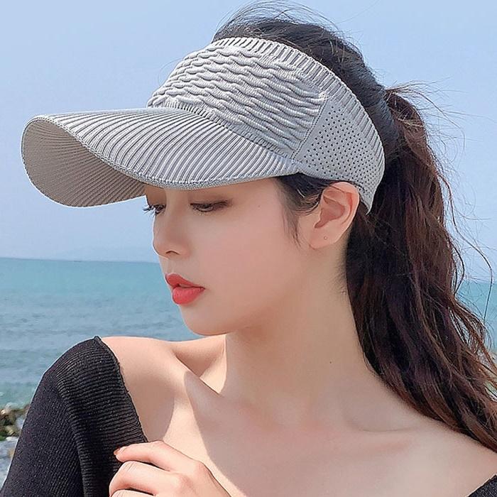 여성 여행용모자 캠핑 캠핑용 휴양지모자 여름 여름용모자 - 상품 이미지
