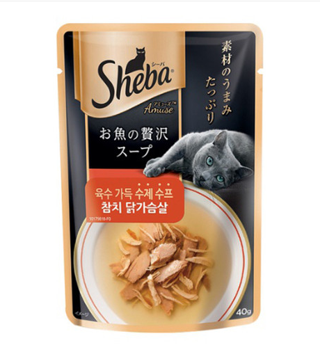 sheba 쉬바파우치 참치치킨 70g