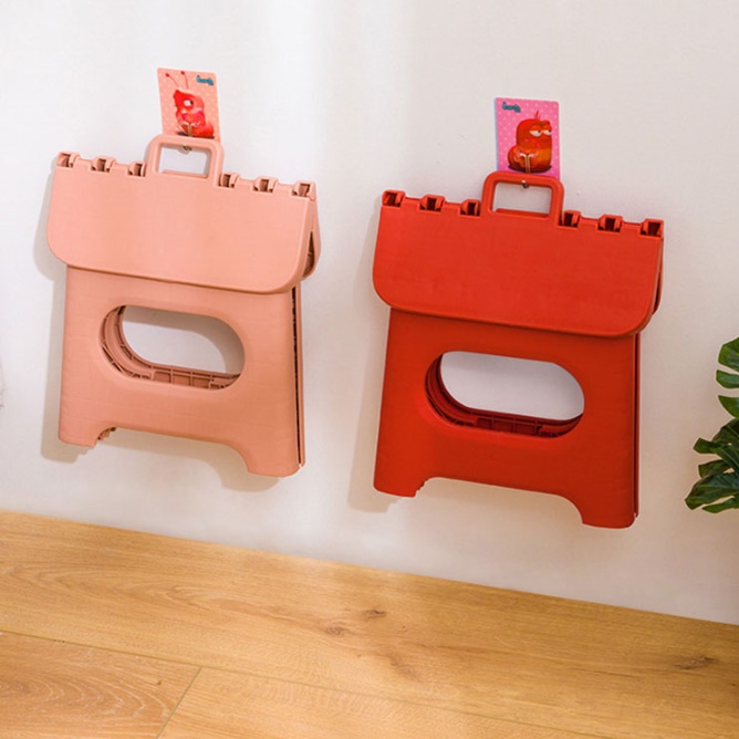 캠핑 스툴 어린이 캠핑 의자 초경량 의자 소 레드 - 상세 이미지 3