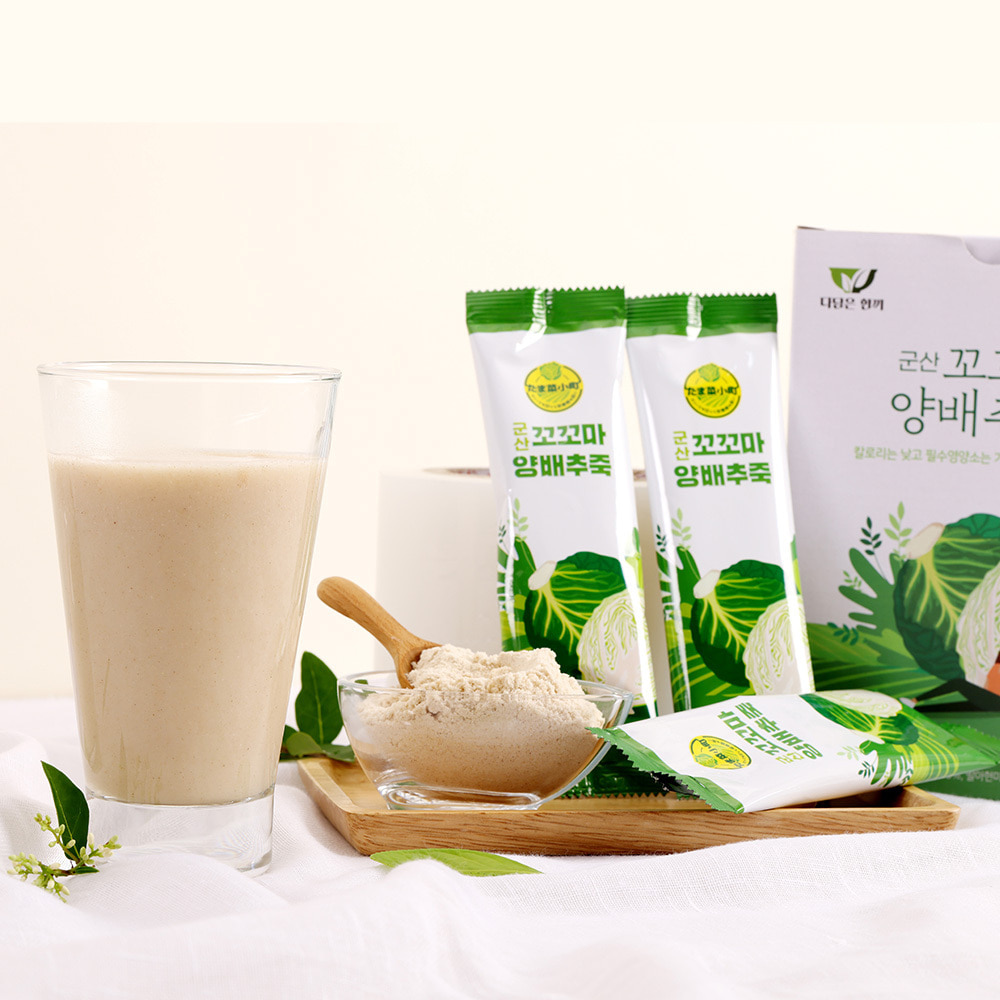 양배추죽 스프 역류성식도염에 좋은 음식 군산꼬꼬마 영양성분 450g - 메인 이미지