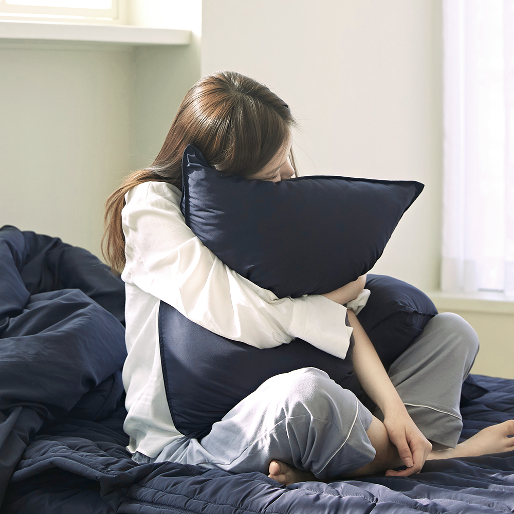 호무로 시그니처 마카롱 알러지케어 항균 베개커버