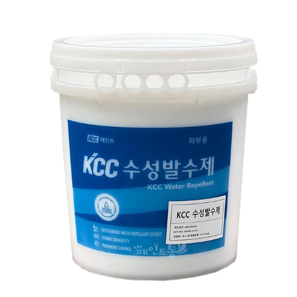 KCC 수성 발수제 18L 콘크리트 벽면 시멘트 외벽 - 상품 이미지
