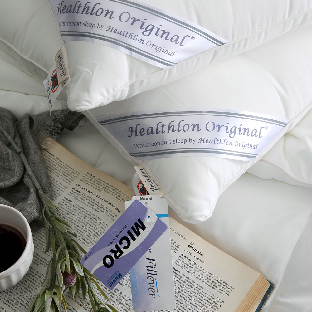 마이크로화이바 경추베개솜 거북목 일자목 높이조절 숙면베개 효성가공 알러지케어원단 휴비스솜