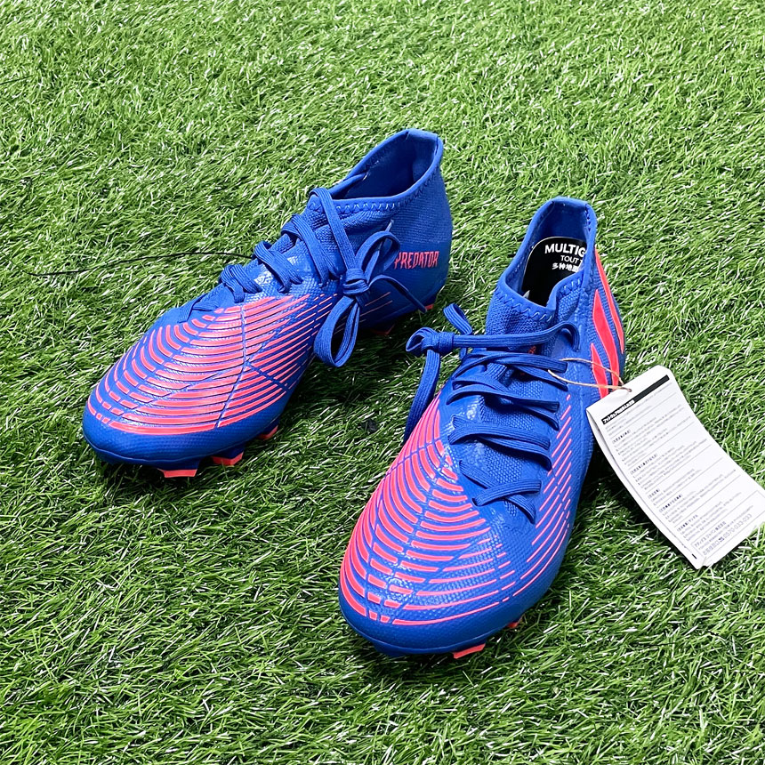 [라스트사이즈 세일] 아디다스 프레데터 엣지 3 HG/AG GW9989 멀티스터드 성인축구화 블루 - 상세 이미지 3