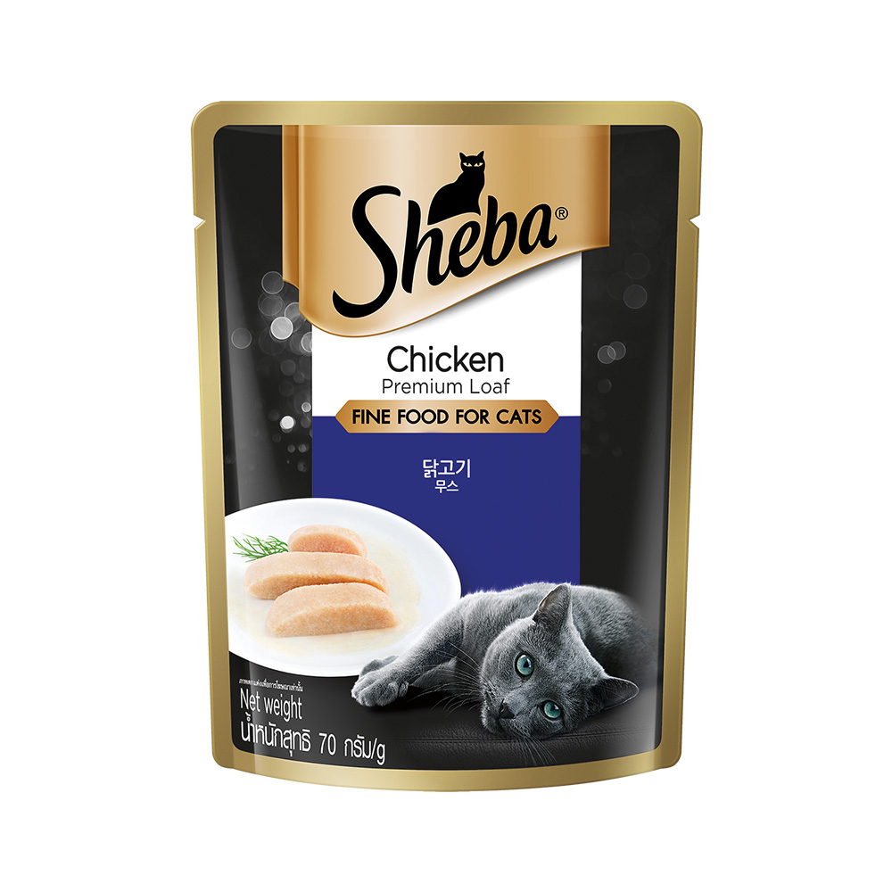 sheba 쉬바파우치 참치치킨 70g