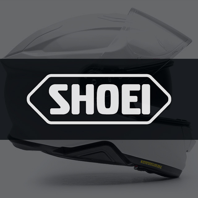 SHOEI 쇼에이 로고스티커 오토바이 헬멧 방수 데칼 A타입 70x25mm - 상품 이미지