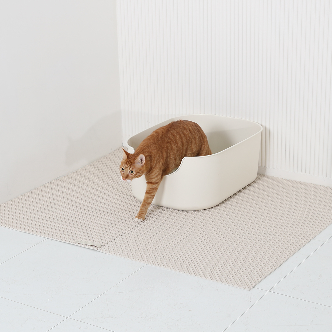 소심한호랑이 고양이모래매트 사막화방지매트 가벼운무게