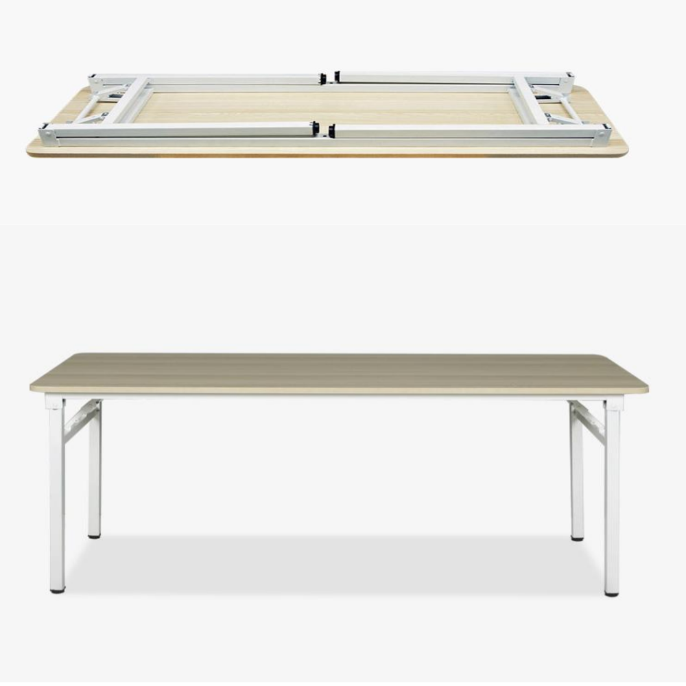 접이식테이블 간이 식탁 입식 폴딩 테이블 다용도 원목 1200x450x750mm