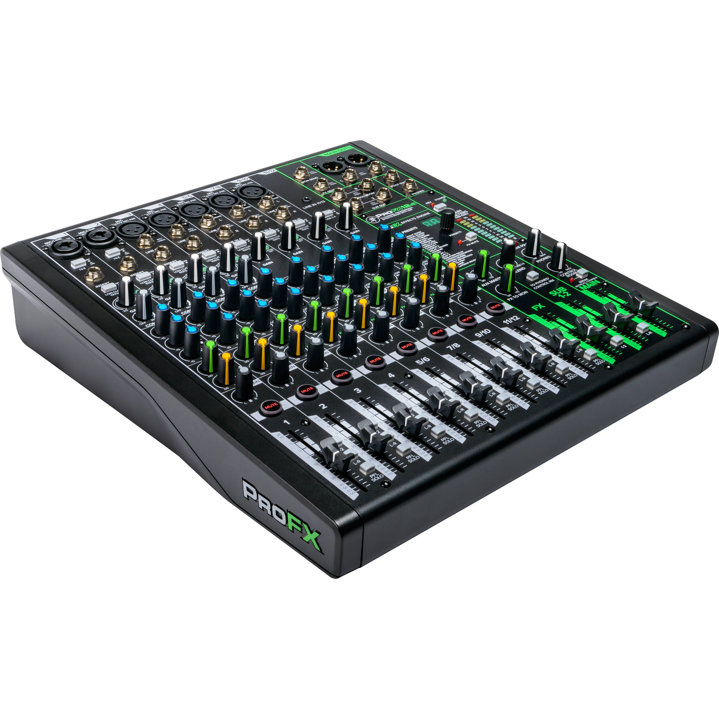 MACKIE ProFX12v3 맥키 아날로그 믹서 12채널 USB 오디오 인터페이스 이미지 7
