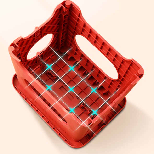 캠핑 스툴 어린이 캠핑 의자 초경량 의자 소 레드 - 상세 이미지 5