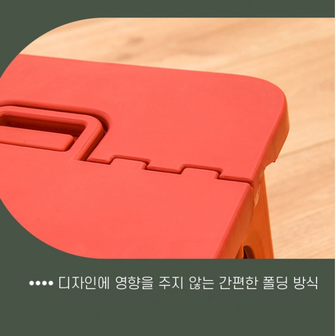 캠핑 스툴 어린이 캠핑 의자 초경량 의자 소 레드 - 상세 이미지 2