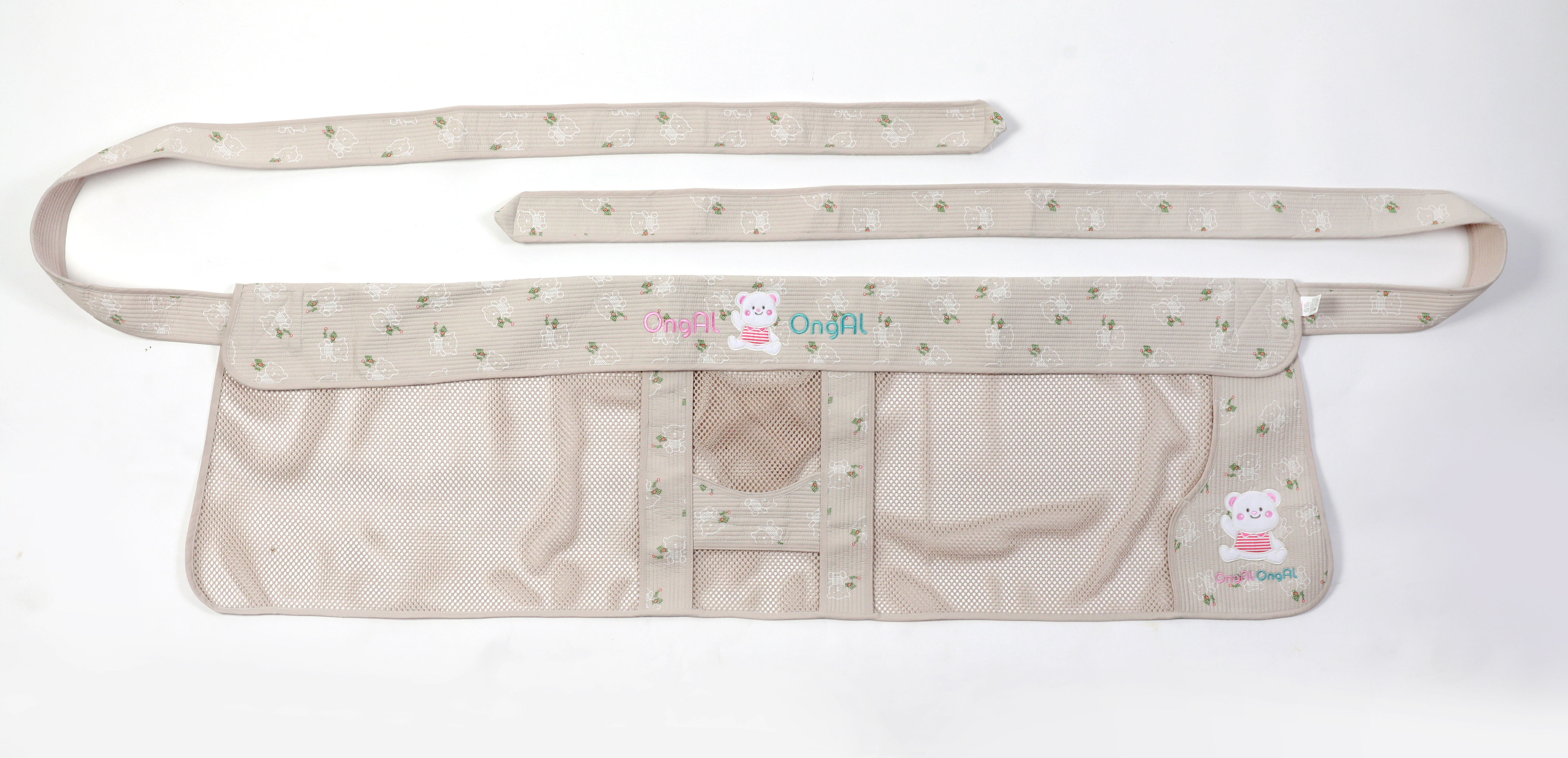 옹알옹알 여름 시원한 망사 아기포대기 어부바 포대기