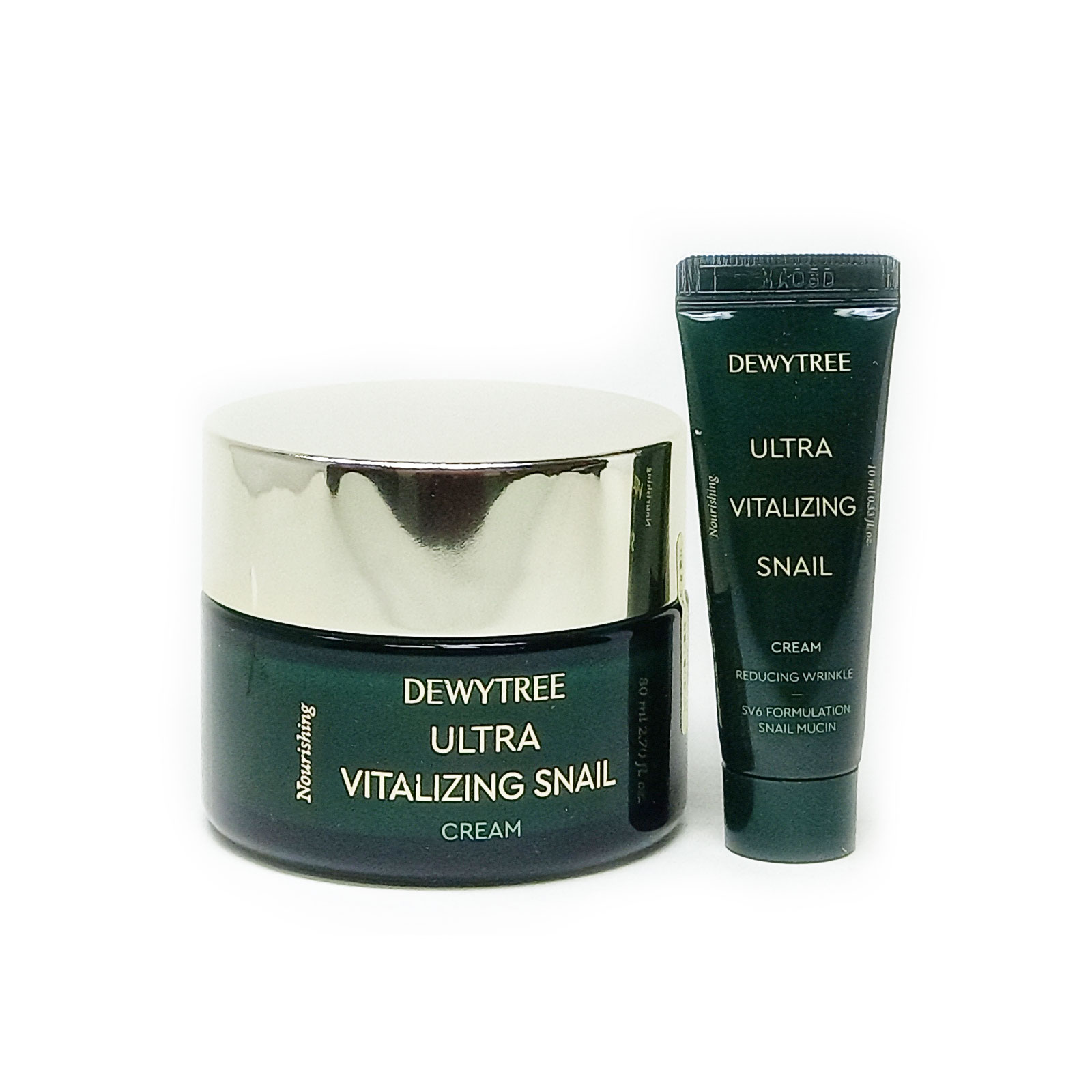 듀이트리 울트라 바이탈라이징 스네일 크림 80ml+샘플 10ml