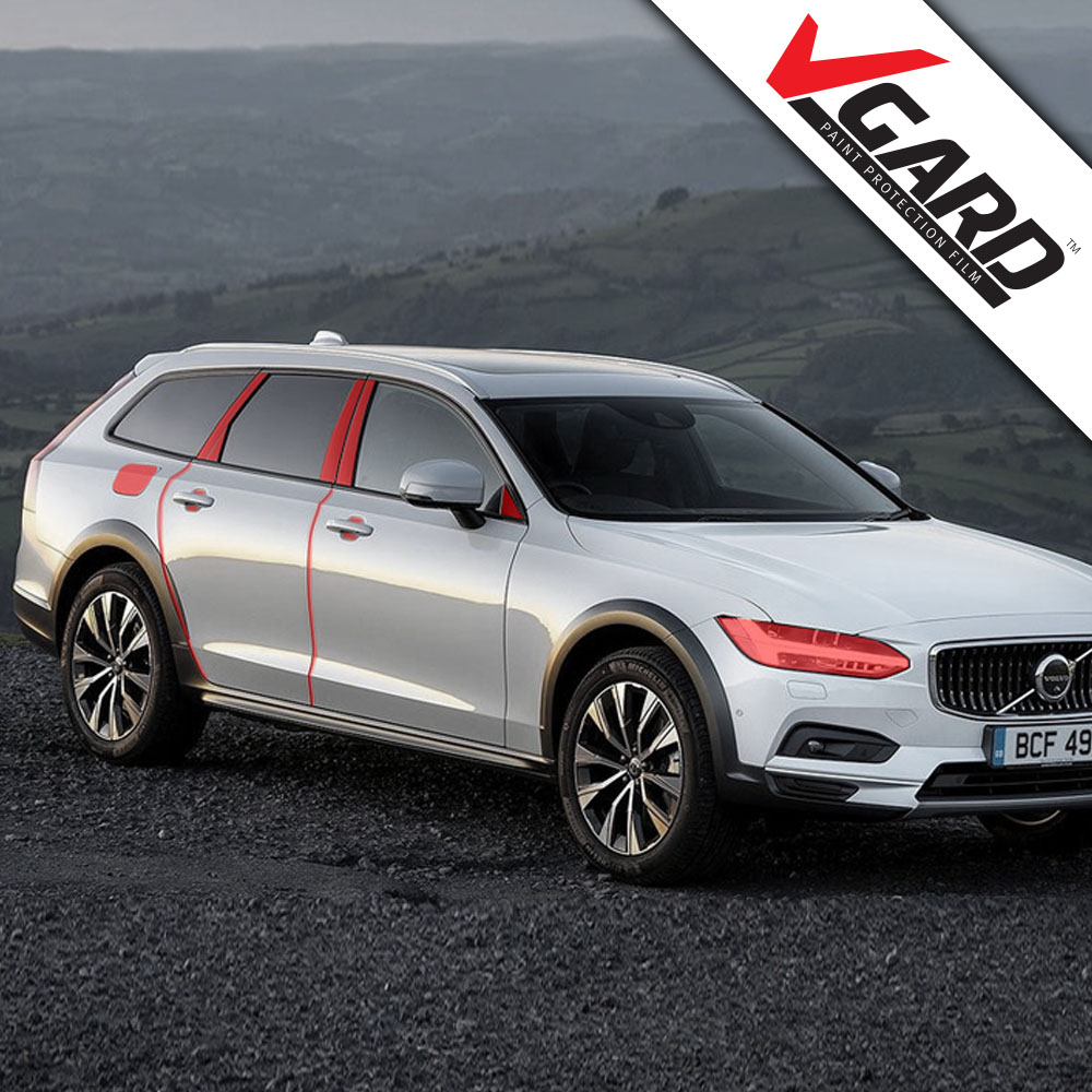 볼보 V90 크로스컨트리 PPF필름 부분구매 ABC필러 브이가드 - 메인 이미지