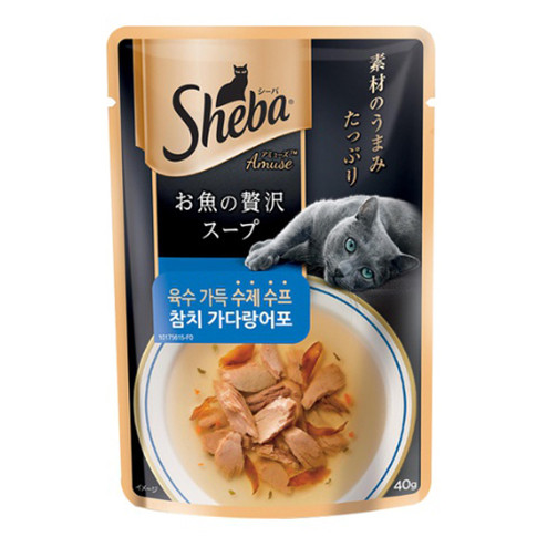 sheba 쉬바파우치 참치치킨 70g