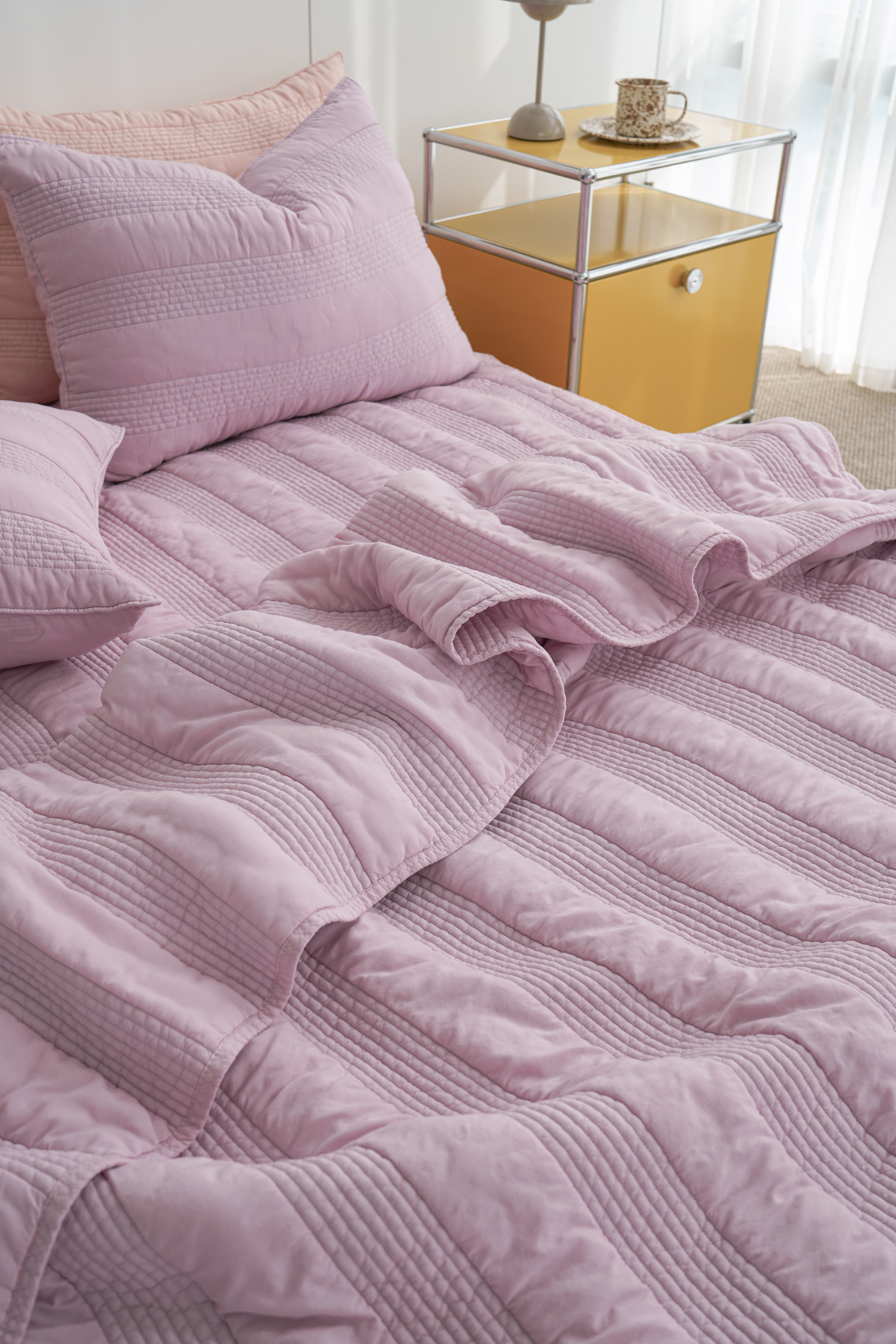 오가니크라프트 사계절 얇은 모달 차렵이불 몽글이 8색상 SS