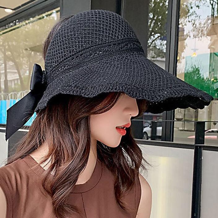 여성 여행용모자 캠핑용 여름 여름용모자 캠핑 휴양지모자 - 상품 이미지