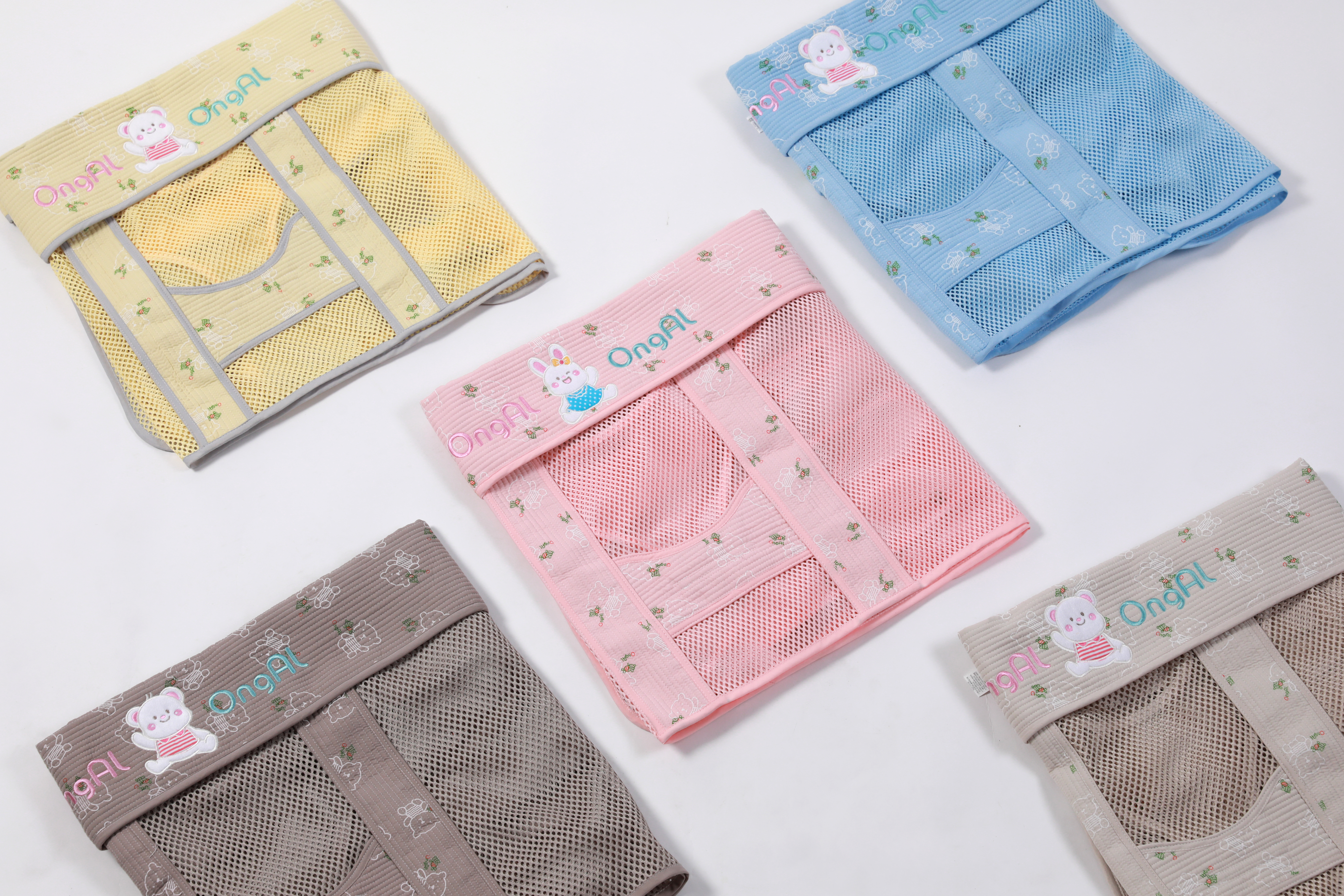 옹알옹알 여름 시원한 망사 아기포대기 어부바 포대기