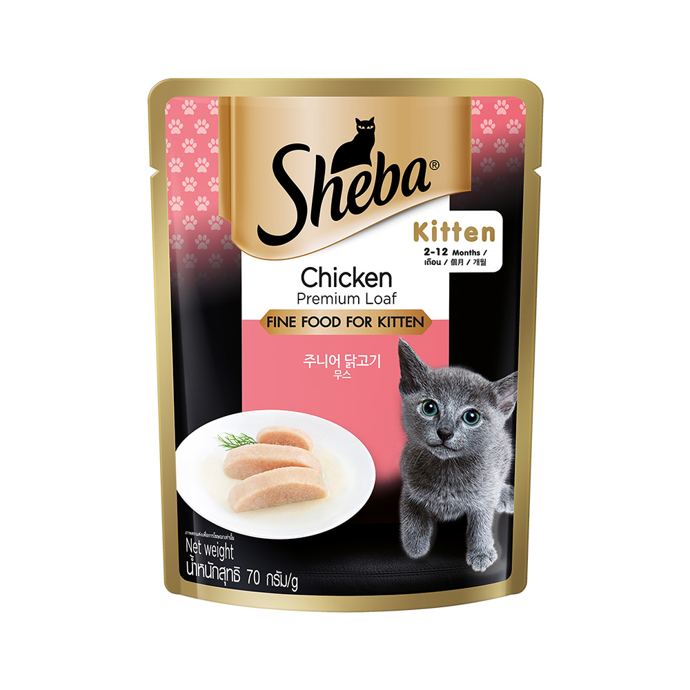 sheba 쉬바파우치 참치치킨 70g