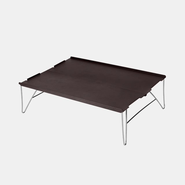 KOOLMAN 쿨맨 초경량 접이식 미니 캠핑테이블 백패킹/등산 브라운