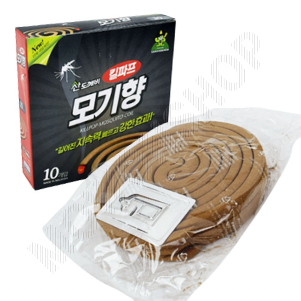 모깃불 코일형 모기향 10개입 - 상품 이미지