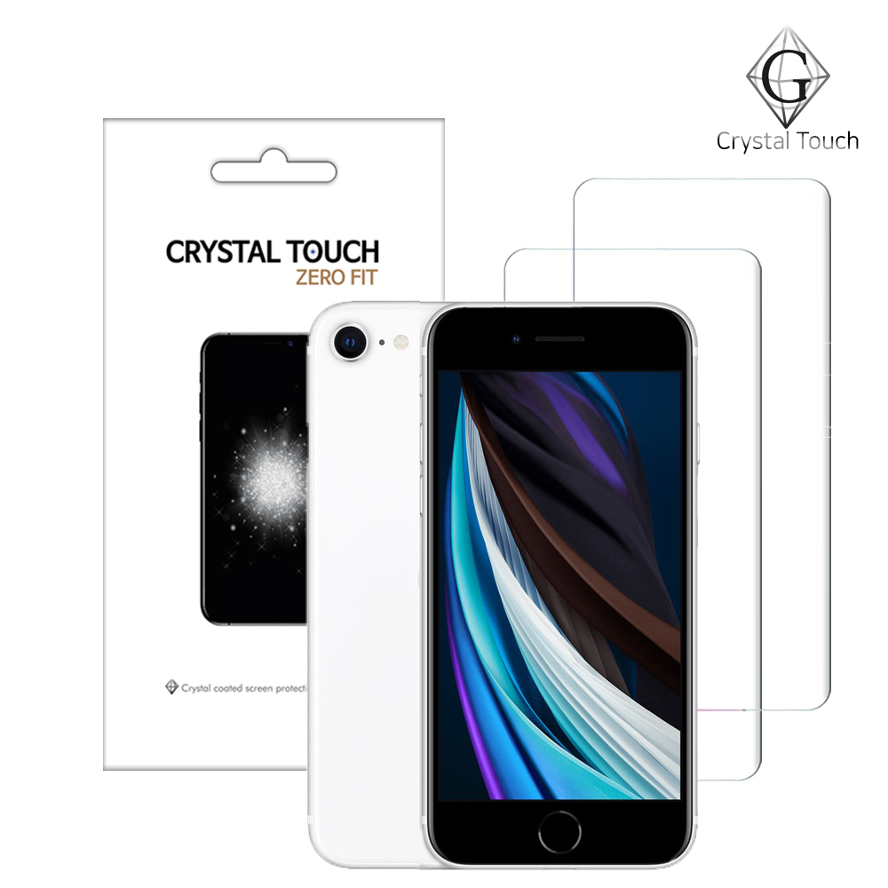 크리스탈터치 아이폰 SE2 제로핏 3D 풀커버 액정보호필름