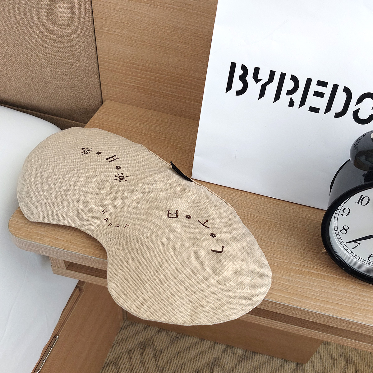 들꽃잠 행복 눈 찜질팩 팥 온찜질 코 비염 비강 부비동 베이지, 1개