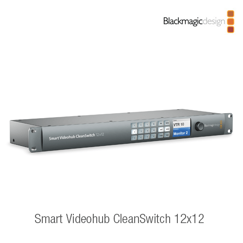 BLACKMAGIC DESIGN 스마트비디오허브 Smart Videohub CleanSwitch 12x12