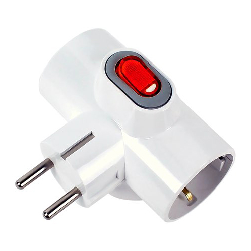 대성 T형 3구 어댑터 일반형 접지 멀티탭 - 상세 이미지 2