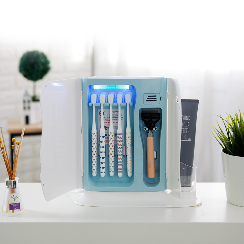 칫솔살균기 음이온 공기청정 칫솔살균 건조기 소독기 UTC-9400 유토렉스