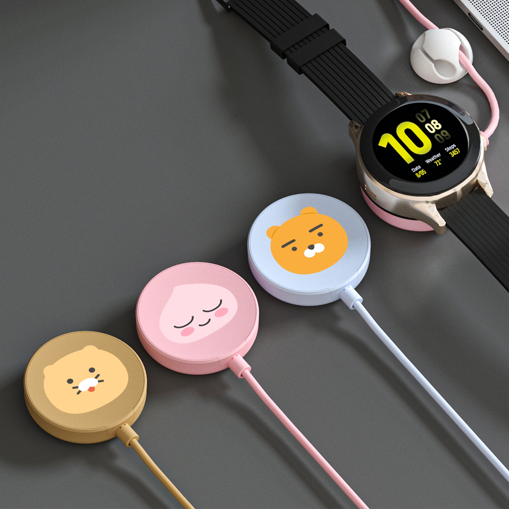 카카오프렌즈 갤럭시워치 워치충전기(USB) - 상품 이미지