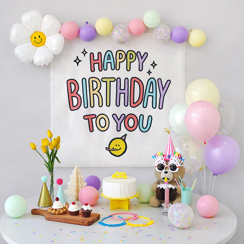 애견 반려견 강아지 생일파티 고양이 생일상 돌잔치 용품 소품 세트 감성 파스텔 심플 상세 이미지 7