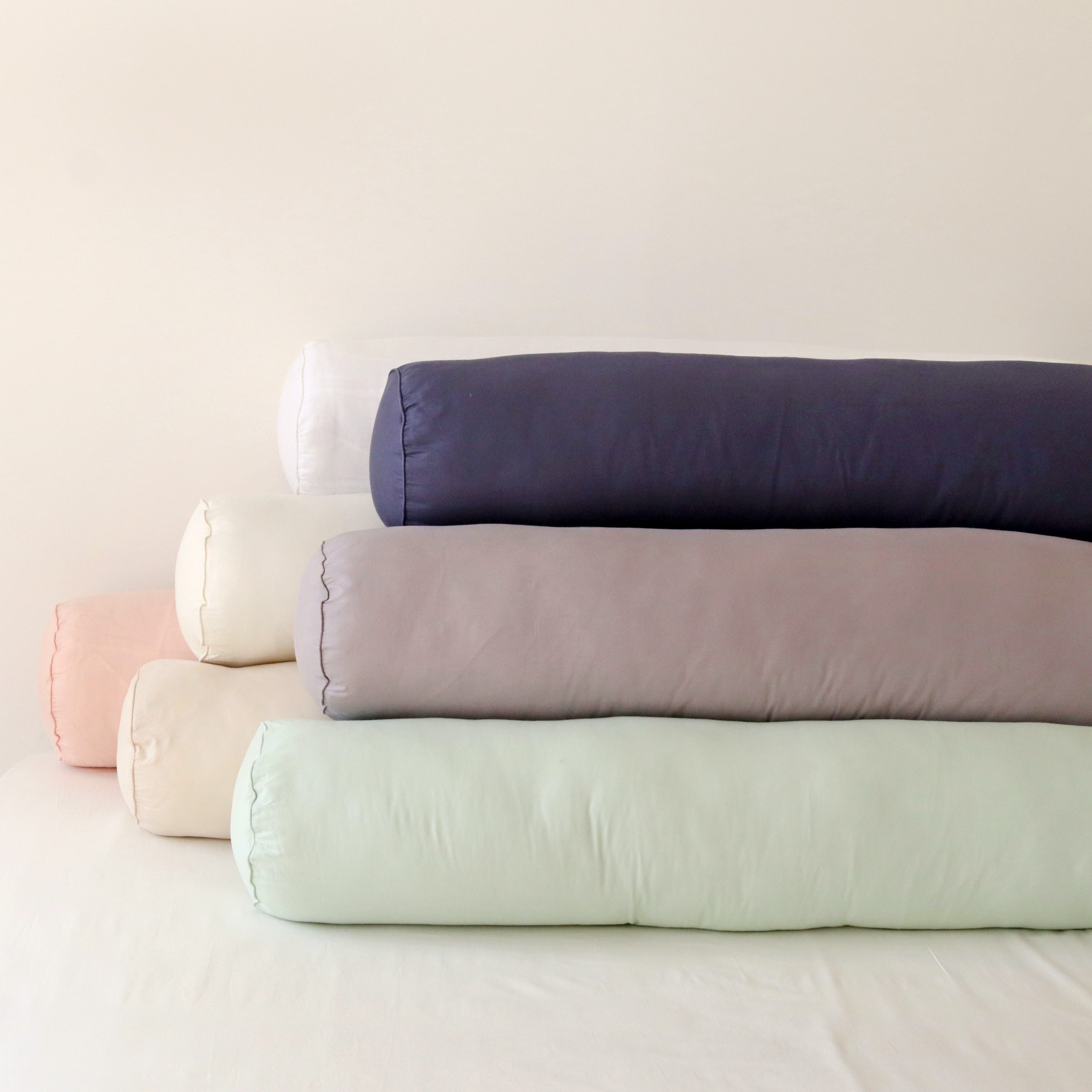 데일리 60수 아사 순면 원형 롱쿠션 안고자는 다리 베개 긴쿠션 바디필로우 커버