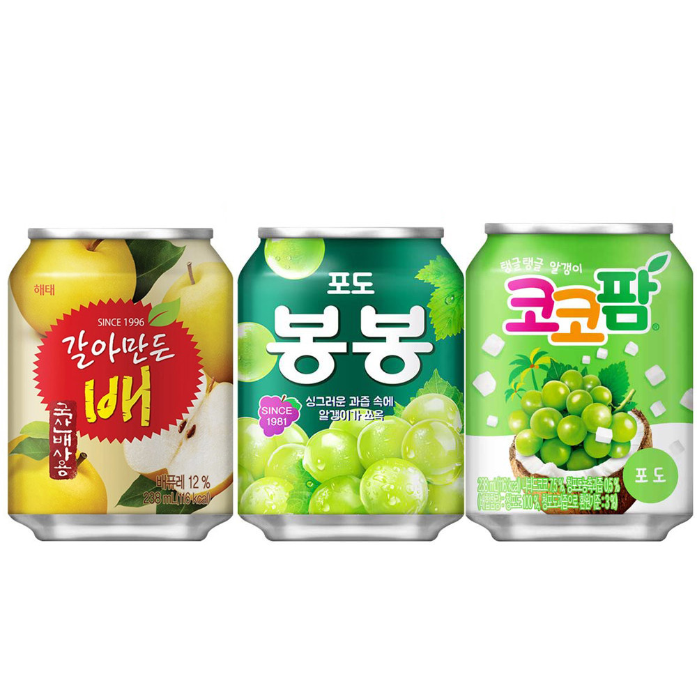 해태 코코팜 포도 238ml x 24캔 - 상세 이미지 2