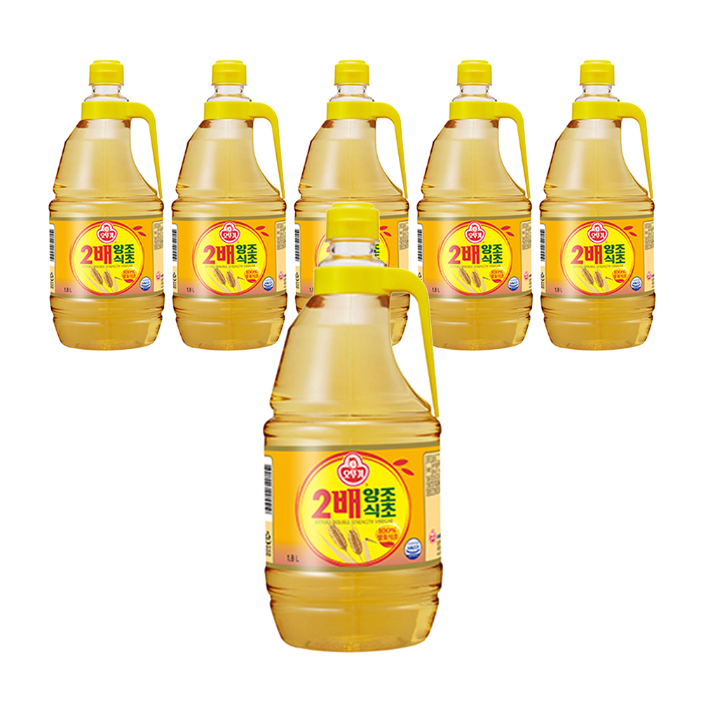 오뚜기 2배 양조식초 1.8L, 6개 이미지 1