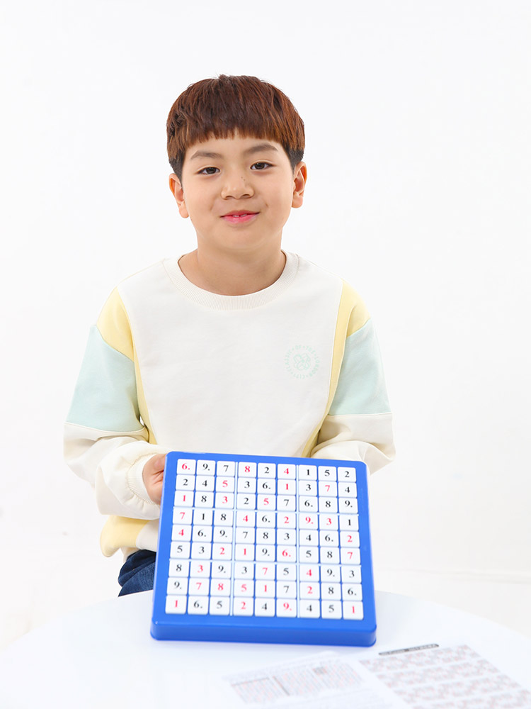 [캐스비] 스도쿠 숫자퍼즐+활동지 보드게임 두뇌개발 사고력 인지력 SUDOKU 스도쿠 수학 이미지 8