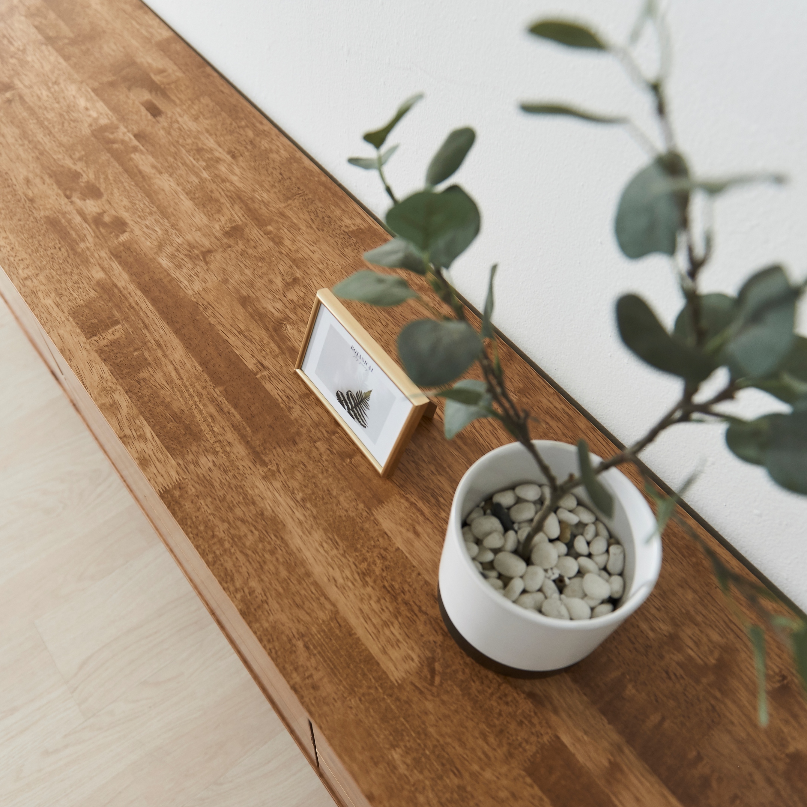 브루아 고무나무 원목거실장 티비다이 TV거실장 1500