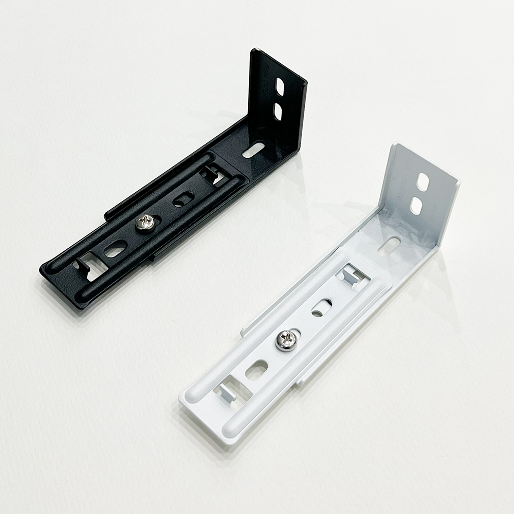 밀스 커튼 이중레일 듀얼 브라켓