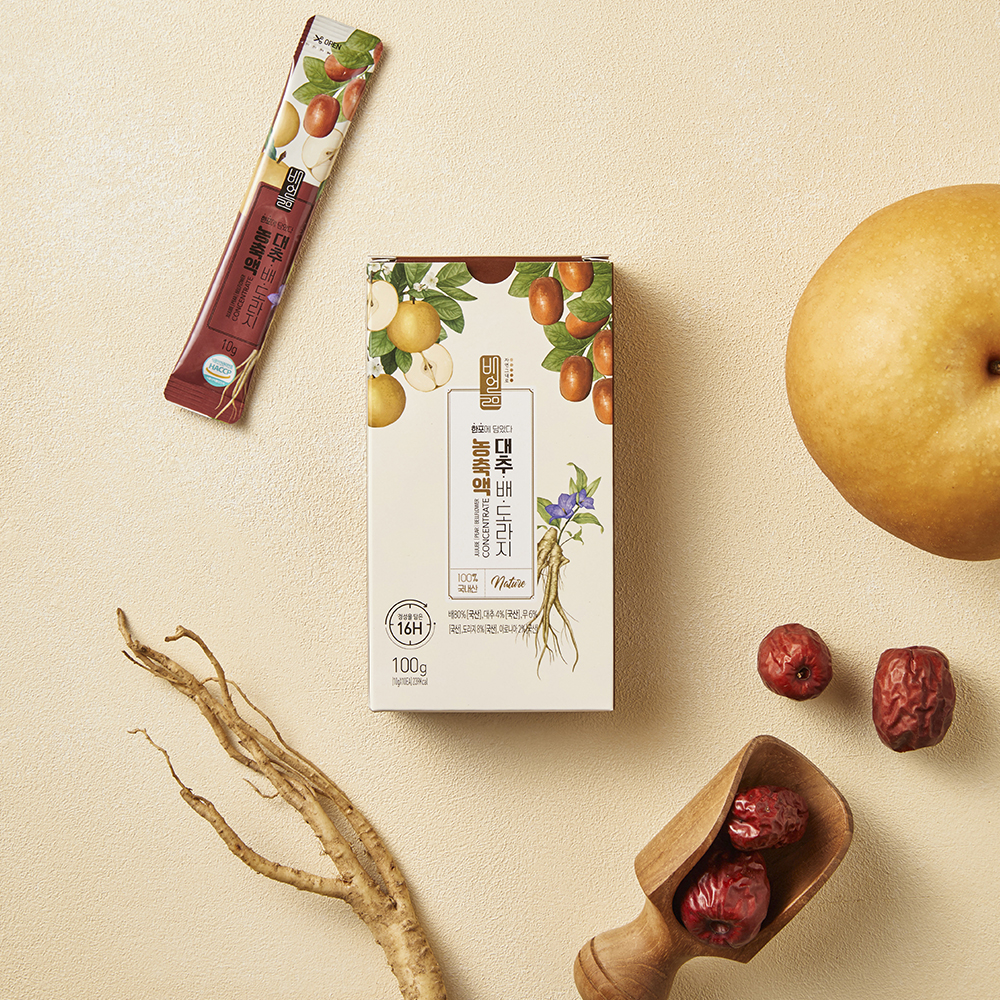 엄마손 배어듦 모과 생강 대추 배도라지 농축액 10봉 제품 이미지