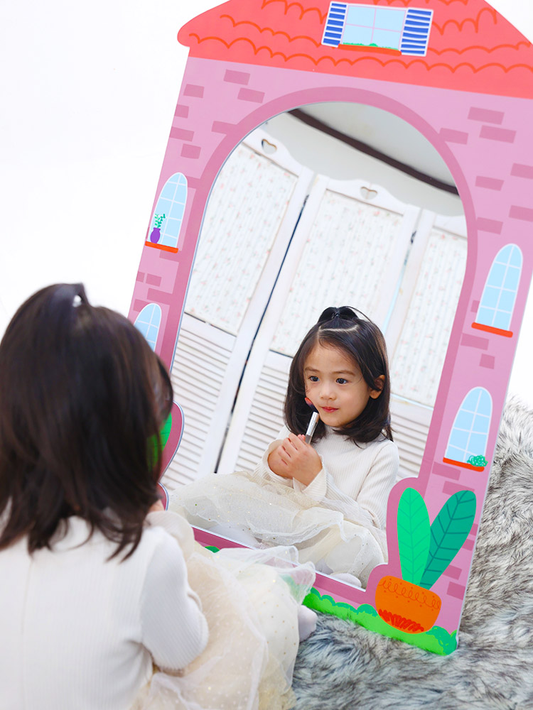 캐스비 샤이니 전신안전거울 아크릴 베이비 인테리어 거울 - 상품 이미지