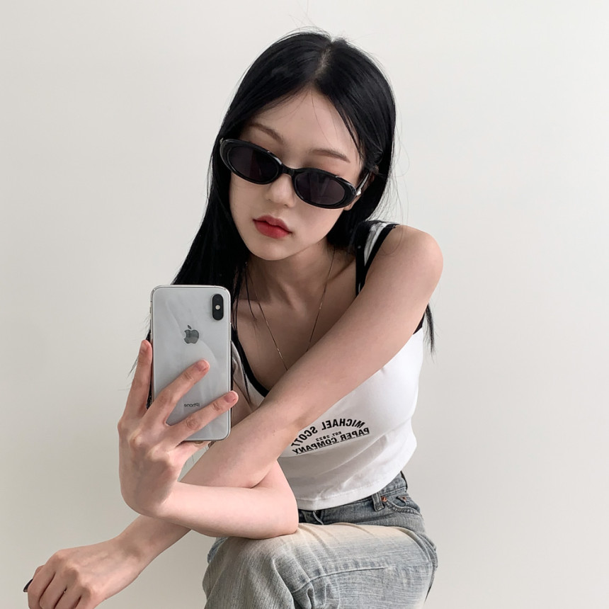 [UV400/선글라스16종] 캣츠 유니크 힙 y2k 라운드 인싸 레트로 자외선차단 틴트 선글라스 모음 상세 이미지 85