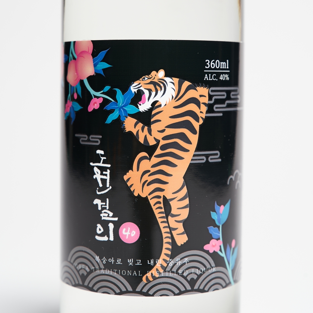 도원결의 40도 360ml 리큐르 증류주 술 복숭아 영덕주조 - 상세 이미지 2